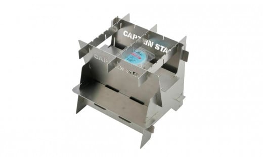 キャプテンスタッグ hako-niwa（ハコニワ） ソロベンチ 焚き火台 キャンプ用品 アウトドア用品 防災 防災グッズ 防災用品 燕三条製【015S059】