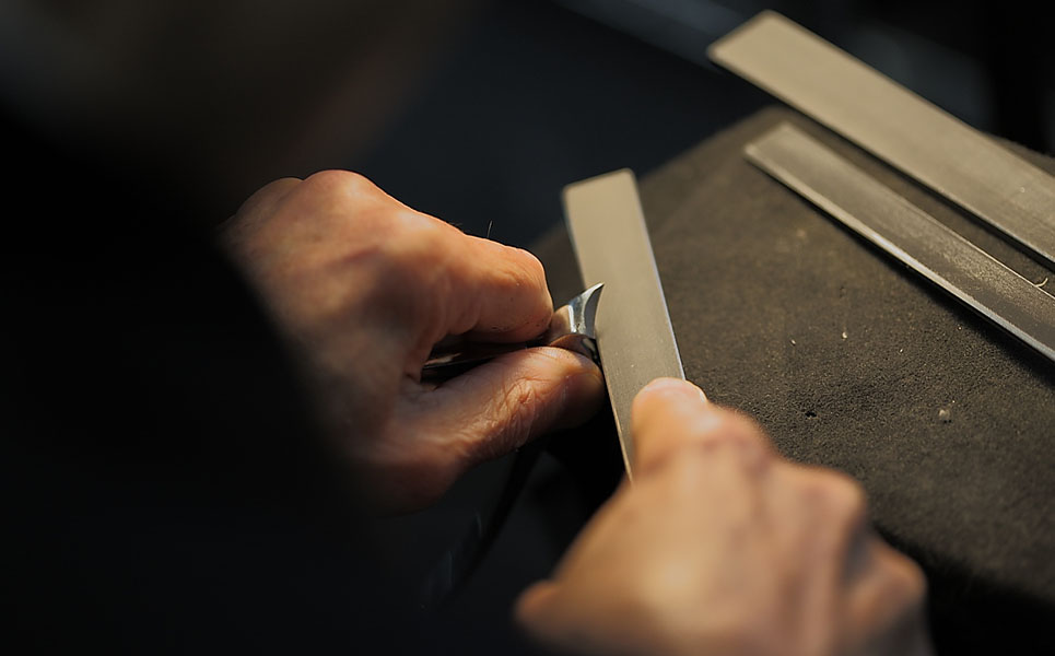 [数量限定]つめ切り ブラックS ＆ 革ケース（茶）セット [SUWADA(スワダ)] 爪切り [諏訪田製作所] 【018P059】