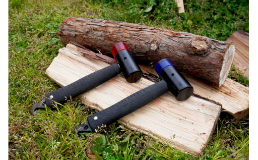 静音ペグハンマー（レッド） キャンプ用品 アウトドア用品 【019S022】