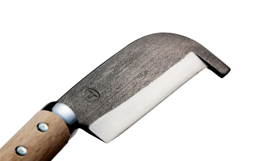 [TEPPA] 焚火鉈 弥彦 レッド 専用革ケース付 キャンプ用品 アウトドア用品 【026S009】