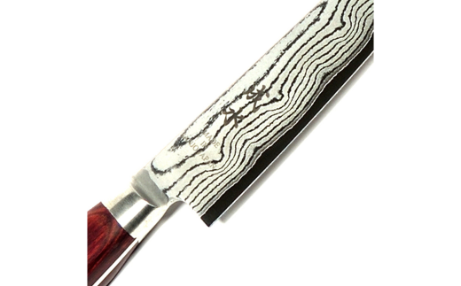 [成水] ダマスカスv金10号割込 ペティナイフ 刃部12cm キッチンツール ダマスカス 調理器具 料理包丁 【027S027】