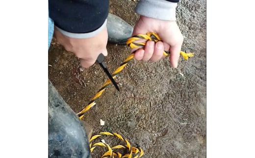 [剣謙心] アウトドアナイフ YaibaⅡ 黒染め キャンプ用品 アウトドア用品 【048S003】