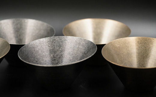 [アプロム] 幽玄（yu-gen） 金古美（きんふるみ）色 花器 生け花 ステンレス製【110S005】