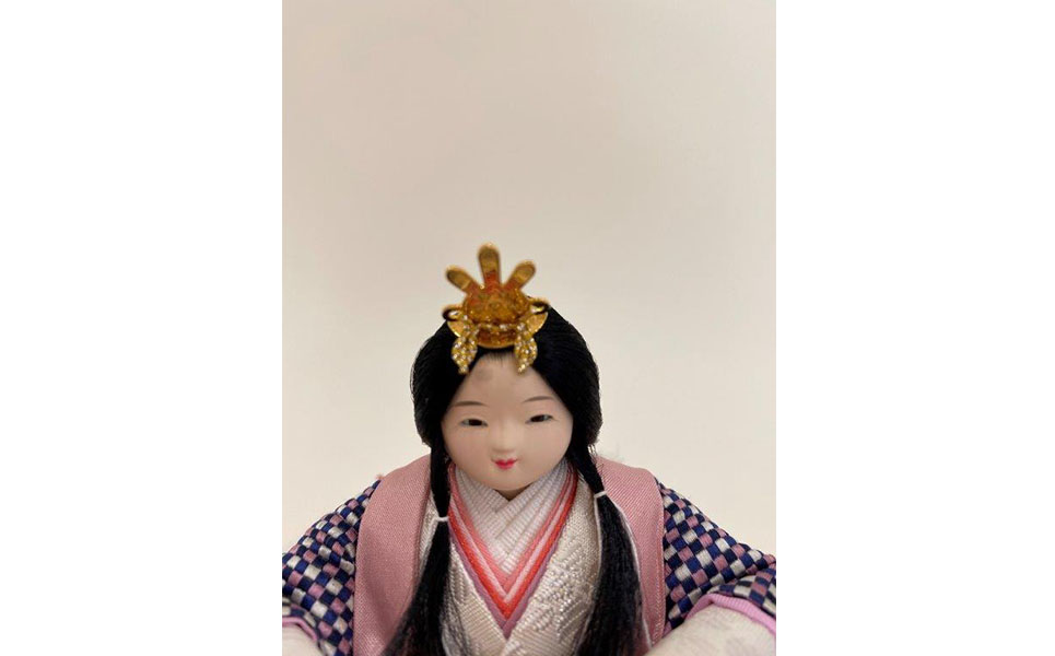 [隆和堂] お雛様 雛人形（ひな人形） 11号白金彩収納飾りセット　211PF02【256P001】