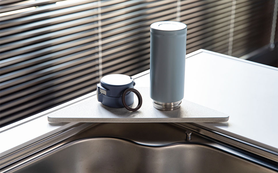 吸水プレート モイストレイ シンクコーナープレート 滴る水をしっかり吸収　[KAWAKI]【010P133】