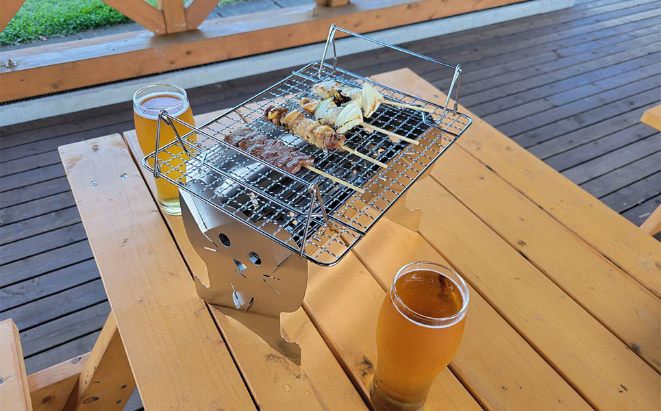 猫型ミニコンロ ソロねこ お子さまも喜ぶ猫型 キャンプ用品 焚き火 アウトドアに【011P028】