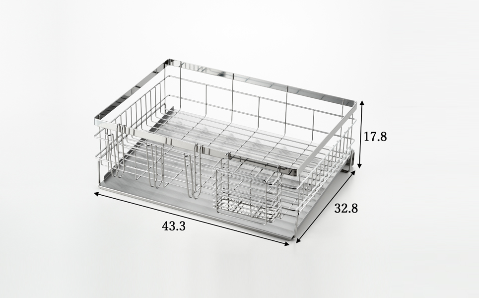 ステンレス製キッチン用品 水切りラック[内山産業]【012P018】