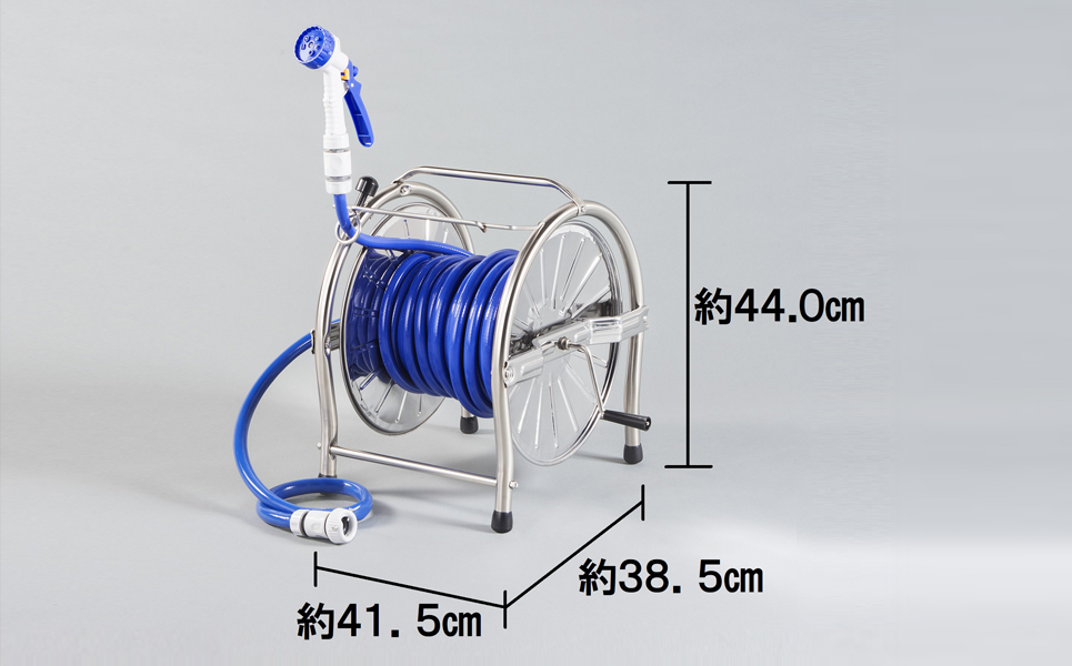 [グリーンライフ] ステンレスホースリール 25ｍ【028P002】