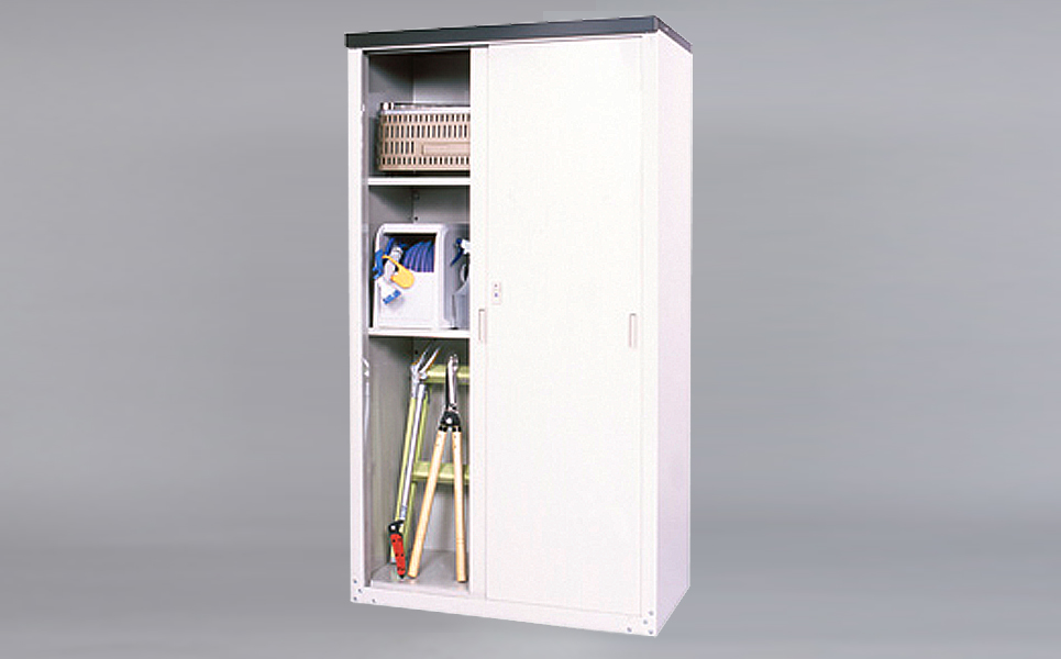 [グリーンライフ] 屋外の倉庫や物置として便利 家庭用収納庫 162【066P002】