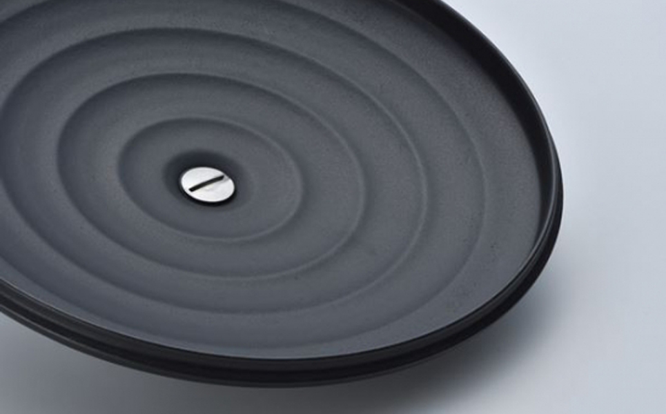 [UNILLOY（ユニロイ）] キャセロール（ホーロー鍋） 22cm くろがね【070P007】