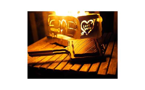 鋳鉄製ホットサンドメーカー [Hot 'n Toasty] IH対応（200V） 燕三条製 アウトドア用品 キャンプ用品 バーベキュー 調理器具 [OUTSIDE IN]【022P023】