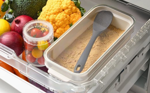 ぬかどこボックス [キッチン＆ダイニンググッズ部門大賞] [LIFE×DESIGNアワード ベストプレス賞] 水分を自然排出 ぬか床 容器 キッチン用品 [Leye] 【010S348】