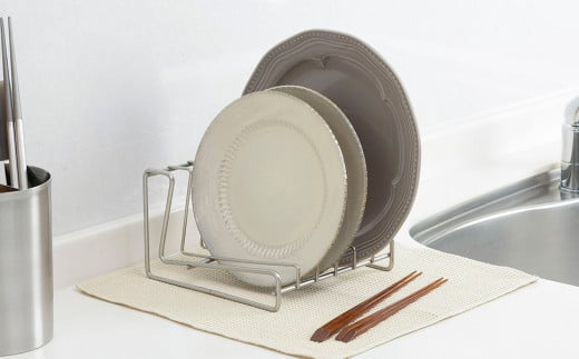 [家事問屋] ディッシュスタンド18 食器収納 食器棚収納 キッチン収納 スペース活用 キッチン用品 燕三条製 下村企販 新生活 新生活【010S474】