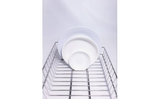 [燕三条水切り直販店] シンク渡し 水切りラック ステンレス 水切りかご 燕三条製【012S001】