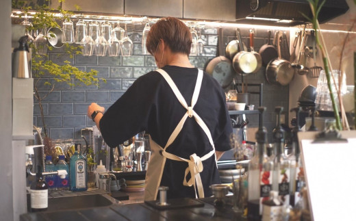 親子エプロンセット 無地 男女兼用 シンプル 動きやすい 丈夫 キッズ おそろい ベージュ [+salt (プラスソルト)] 【013S064】