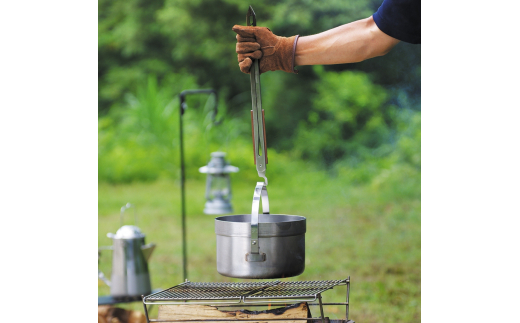 [ベルモント] SUS Hibasami(火ばさみ) ステンレス製 火バサミ キャンプ用品 アウトドア用品 【015S086】