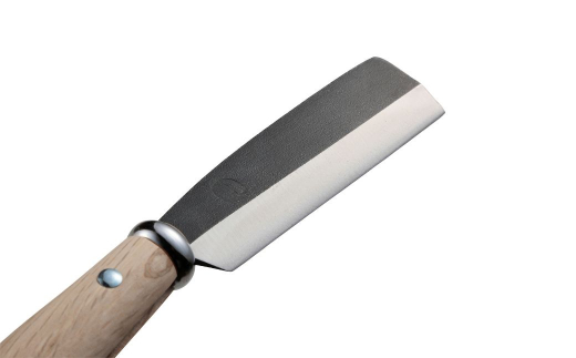 [TEPPA] 焚火鉈 角田 レッド 専用革ケース付 キャンプ用品 アウトドア用品 【021S013】