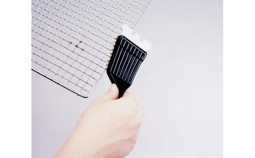 少煙BBQコンロセット（トング・ブラシ付）[グリーンライフ] 【022S001】