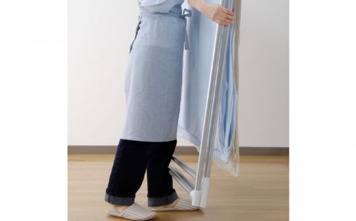 折りたたみふとん干し 持ち運べる軽量アルミ製 省スペース【024P015】