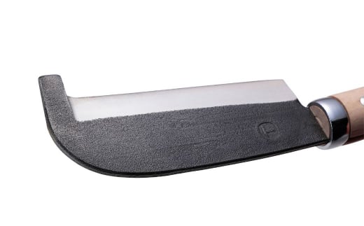 [TEPPA] 焚火鉈 弥彦 オリーブドラブ 専用革ケース付 キャンプ用品 アウトドア用品 【026S011】