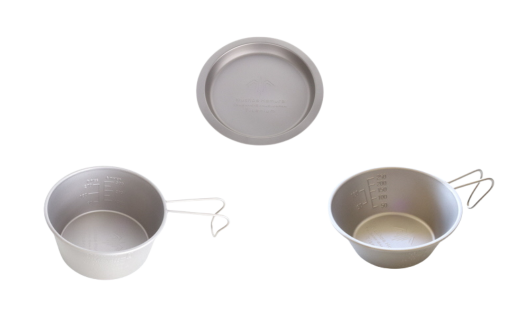 Titanium Ultra Light Sierra Standard Set (UL-SC480Ti+UL-SC320Ti+UL-LP120Ti+Key Holder) キャンプ用品 アウトドア用品 BBQ 防災用品 登山 バーベキュー [Muthos Homura]【026S035】