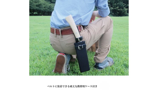 [冒険倶楽部] 菊國廣 薪割り鉈 両刃 165mm AY-128 ナタ 薪割り ケース付き キャンプ用品 アウトドア用品 【026S037】