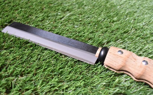 [山人] 全鋼 ミニ竹割鉈 小型斧 薪割り 竹割 竹細工 キャンプ用品 アウトドア用品 ナタ 燕三条製 【028S016】