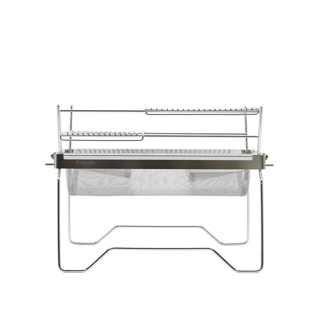 [ベルモント] 焚き火台 TOKOBI スタンダードセレクション 網付き 収納袋付き キャンプ用品 アウトドア用品 バーベキュー bbq 【055S003】