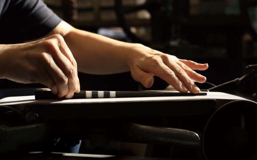 無双＆ロデオスプーン190セット 紫檀 箸 スプーンセット ギフト プレゼント 木製 三条市 燕三条 [マルナオ] 【066S007】