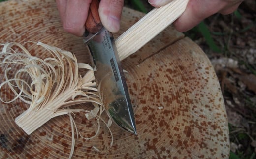 Bushcraft Knife Prominence(ブッシュクラフトナイフ) 右利き用 薪割り バドニング フェザリング フルタング サバイバルナイフ キャンプ用品 アウトドア用品 [Muthos Homura] [おもてなしセレクション2023受賞] 【129S001】