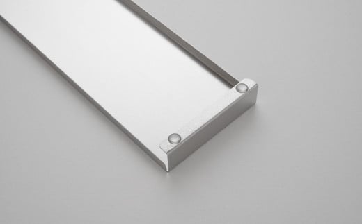 コンロ奥カバー&ラック ロータイプ （奥行10cm） キッチン用品 キッチングッズ 調理ラック こんろカバー 燕三条製 ステンレス製 新生活 一人暮らし [逸品物創]【010S135】