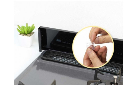 arte 排気口カバーフラット 幅60cmタイプ ブラック キッチン用品 燕三条製 [川口工器]【010S420】