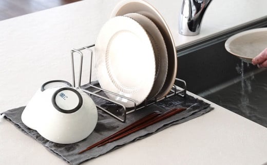 [家事問屋] ディッシュスタンド18 食器収納 食器棚収納 キッチン収納 スペース活用 キッチン用品 燕三条製 下村企販 新生活 新生活【010S474】