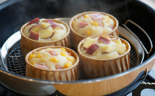 [家事問屋] 蒸しかご 直径24cm以上のフライパン対応 蒸し籠 調理器具 キッチン用品 燕三条製 下村企販 新生活 新生活【010S475】