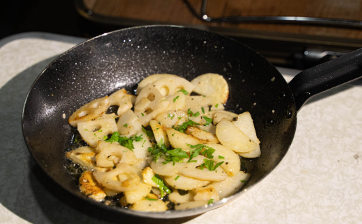 ファイバーライン スキレット 22cm ロング フライパン CAPTAIN STAG キャプテンスタッグ キッチン用品 アウトドア用品 キャンプ用品 10000円以下 1万円以下 【010S552】