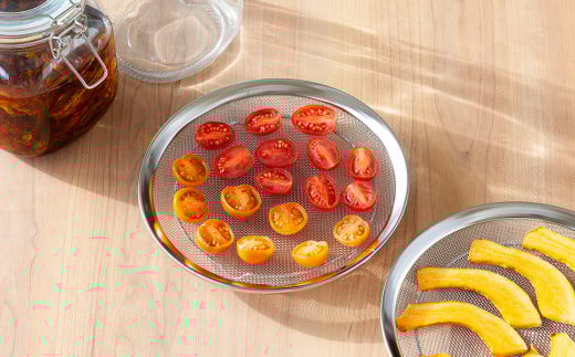 [家事問屋] 盆ザル・まる型トレー19 キッチンツール キッチン用品 燕三条製 下村企販 新生活 【013S093】