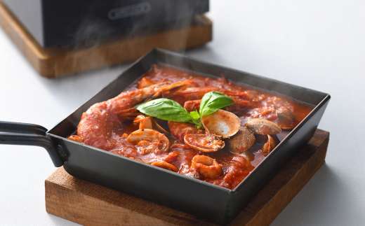 [APELUCA] IH対応 コンパクトディープパン 蓋付き COMPACT DEEP PAN【022P011】