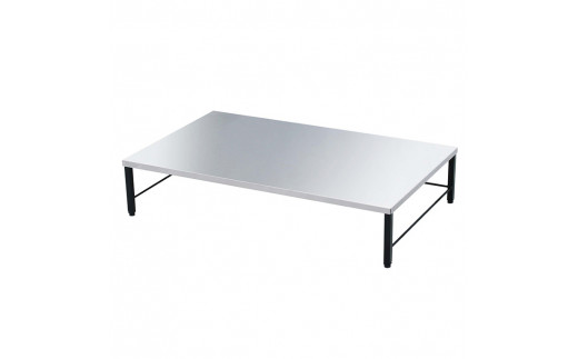 ステンレス天板 IHクッキングヒーター用スタンド(黒色) IHコンロ下 IHコンロ下ラック コンロ キッチン フライパン収納 鍋収納 ラック 台 キッチン ガスコンロ下 [川口工器]【022S013】