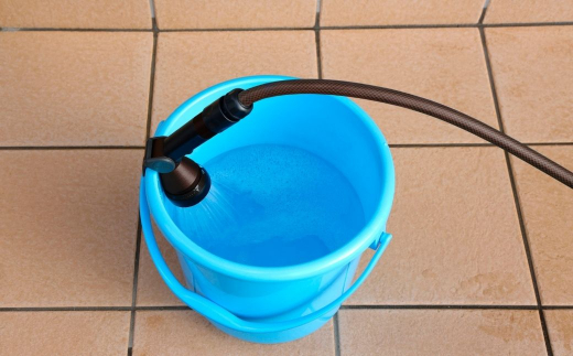 スチールホースリールセット30m ブラウン [グリーンライフ] 【028S004】