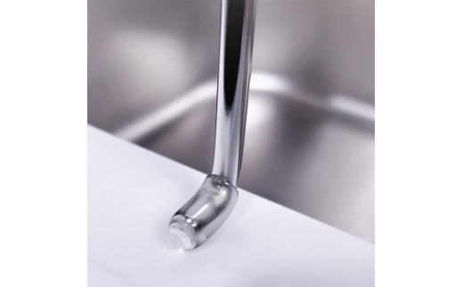 [燕三条水切り直販店]スライド水切りラック ステンレス ２段タイプ 水切りかご 流れるトレー付き【030S037】