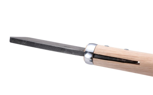 [TEPPA] 焚火鉈 粟 レッド 専用革ケース付 キャンプ用品 アウトドア用品 【031S006】