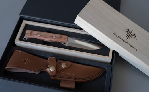 Bushcraft Knife Prominence(ブッシュクラフトナイフ) 右利き用 薪割り バドニング フェザリング フルタング サバイバルナイフ キャンプ用品 アウトドア用品 [Muthos Homura] [おもてなしセレクション2023受賞] 【129S001】