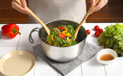 取っ手付きミキシングボウル 20cm 深型 [leye]【010P155】