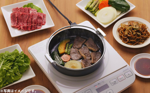 鉄製特厚すきやき鍋20cm キッチン用品 なべ 料理 焼き肉 200mm 燕三条製【010S304】