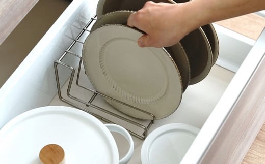 [家事問屋] ディッシュスタンド18 食器収納 食器棚収納 キッチン収納 スペース活用 キッチン用品 燕三条製 下村企販 新生活 新生活【010S474】