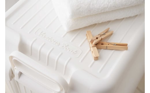 コンテナボックス ベリアスボート L ホワイト 蓋つき コンテナボックス 収納コンテナ アウトドア boxコンテナ 屋外収納 収納ケース 新生活 一人暮らし 【011S025】