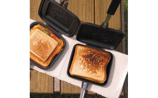 [ベルモント] ホットサンドメーカー［フラット］ キャンプ用品 アウトドア用品 【011S048】