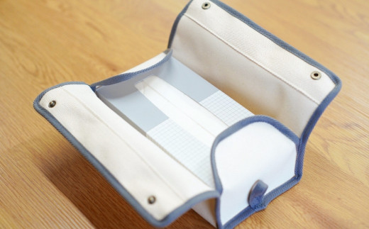 クッションカバー＆ティッシュボックスケース キナリ シンプル 丈夫 国産帆布 [+salt (プラスソルト)] 【013S065】