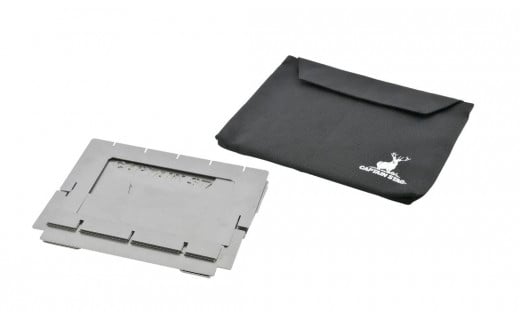 キャプテンスタッグ hako-niwa（ハコニワ） ソロベンチ 焚き火台 キャンプ用品 アウトドア用品 防災 防災グッズ 防災用品 燕三条製【015S059】