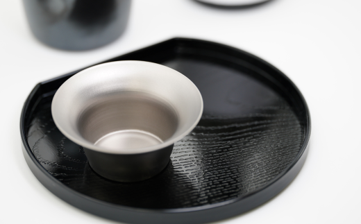 純チタン製お猪口 富士(Fuji) ・夏(花火) オシャレ おちょこ ぐい吞み おしゃれ 酒器 日本酒 チタン 燕三条製 プレゼント 退職祝い 【022S064】